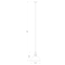 Z-Lite Melange Pendant, 1-Light, 13.25 In.W x 13 In.H, Matte Black/Matte Black 725P12-MB - alternate 6